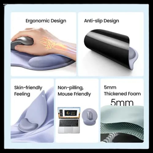 ugreen lp668 ergonomic mouse pad gray banner 2