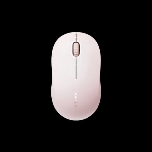 ugreen m331 65625 multi mode wireless mouse white pink