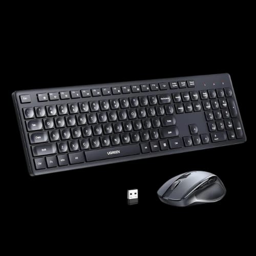 ugreen mk006 wireless black keyboard mouse combo main