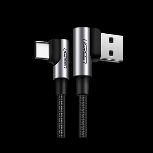 ugreen us176 20856 right angle usb a to c cable 1m