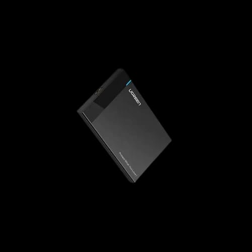 ugreen us221 30847 25 inch hard drive enclosure with built in usb 30 cable