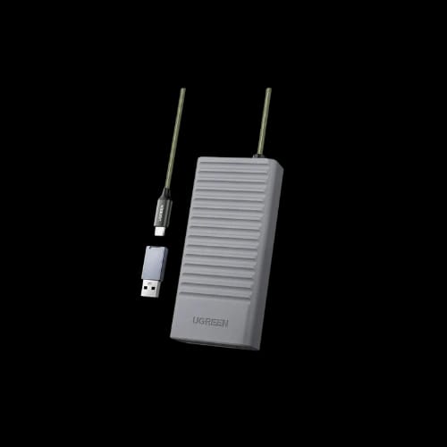 ugreencm856 usb usb type c male to sd tf space gray card reader