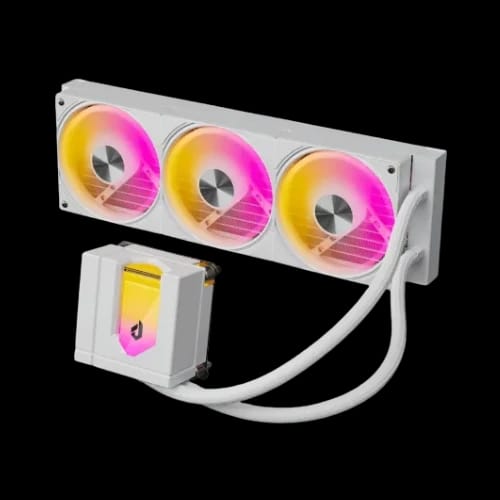 uphere e360tc 360mm aio liquid cpu cooler white