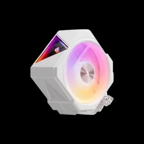 uphere up1 elite kc4c argb cpu air cooler white