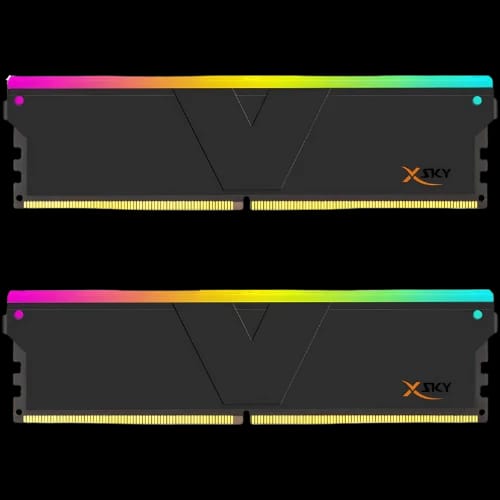v color manta xsky ddr5 16gb 8gb2 6000mhz cl30 rgb gaming desktop ram 1