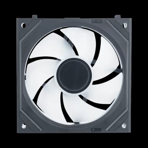 vendy pureflow lite infinity core 120mm case fan black front standard 1