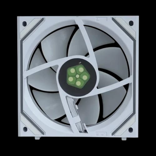 vendy pureflow lite infinity core 120mm case fan white front standard 3