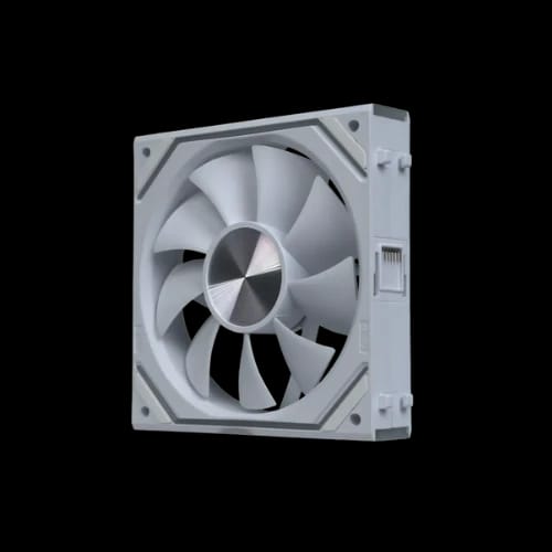 vendy pureflow lite solid core 120mm building block case fan single pack white