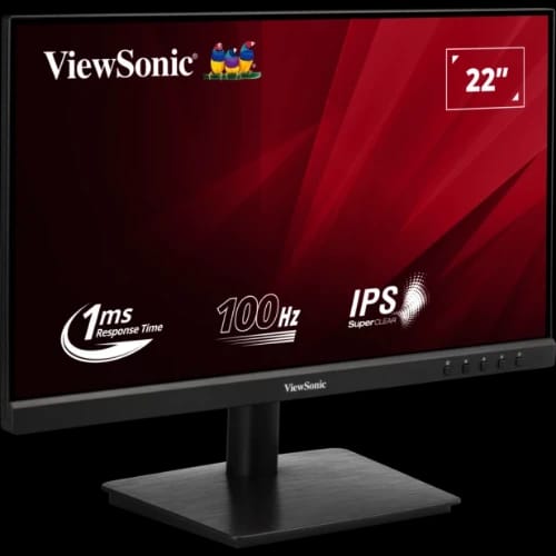 viewsonic va2209 h 2 22 100hz 1ms fhd ips monitor side