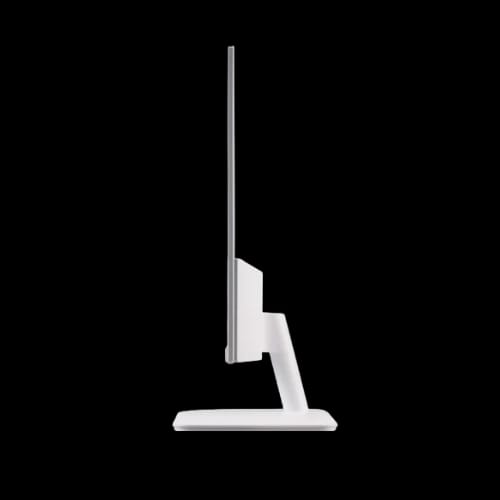 viewsonic va2432 h w 2 24 inch full hd 100hz monitor side profile view of a slim white