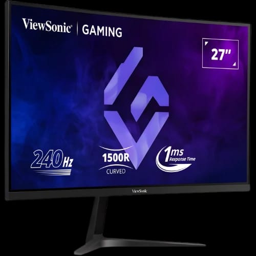 viewsonic vx2719 pc mhd 27 fhd 240hz curved gaming monitorangle