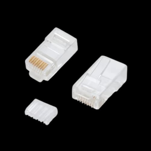 vivanco cat 6 rj45 utp cable connector 100 pcs main