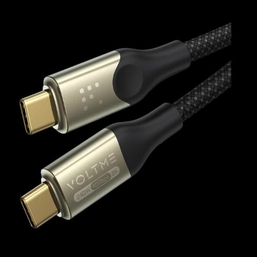 voltme powerlink utron series c to c 240w fast charging cable