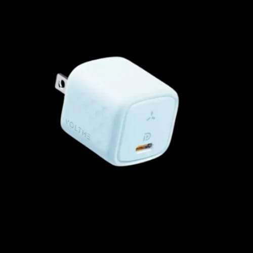 voltme revo 20 mini 20w usb type c charger adapter blue