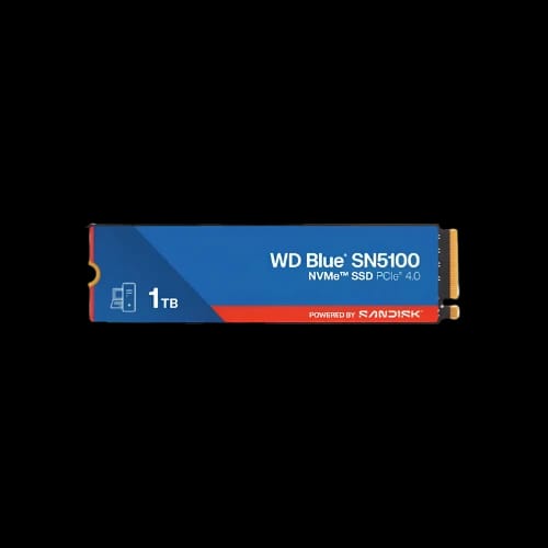 western digital blue sn5100 1tb gen4 nvme ssd 1