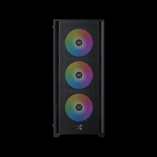 xigmatek gaming x ii mid tower gaming casing front