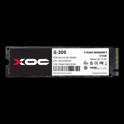 xoc g300 512gb pcie 30 nvme ssd