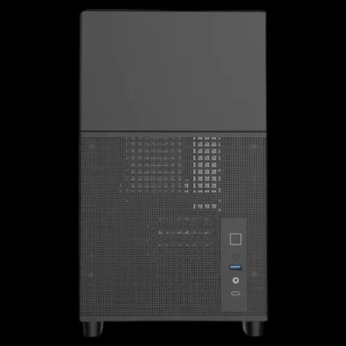 xtreme d777b mid tower casing with 7 inch display 2