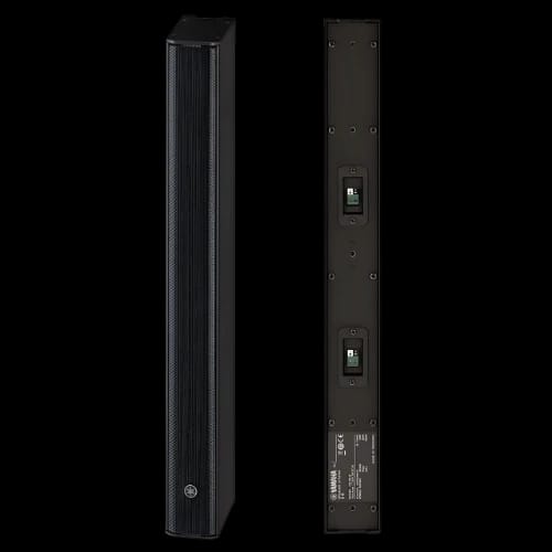 yamaha vxl1b 8 slim line array home theater speaker black main