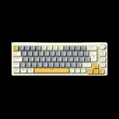 zifriend ag68 rgb 68 mechanical keyboard blackgreybrawn switch