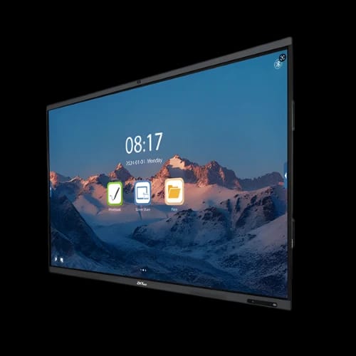 zkteco sc02 i365a 65 inch 4k uhd interactive flat panel display angle