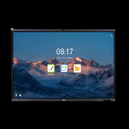 zkteco sc02 i365a 65 inch 4k uhd interactive flat panel display main