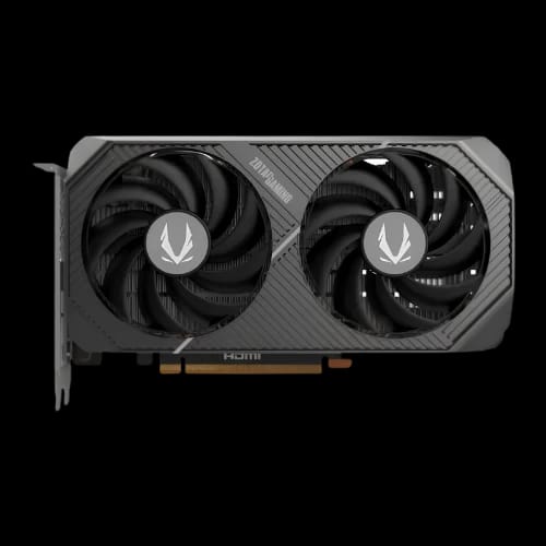 zotac gaming geforce rtx 5050 twin edge 8gb gddr6 graphics card fans