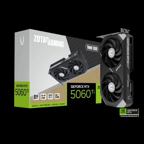 zotac gaming geforce rtx 5060 ti 8gb twin edge