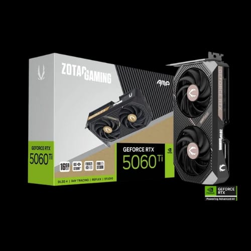 zotac gaming geforce rtx 5060 ti amp 16gb gddr7 graphics card 1
