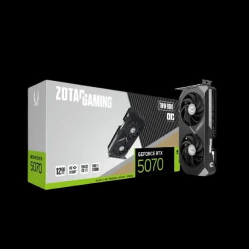 zotac gaming geforce rtx 5070 twin edge 12gb gddr7 graphics card