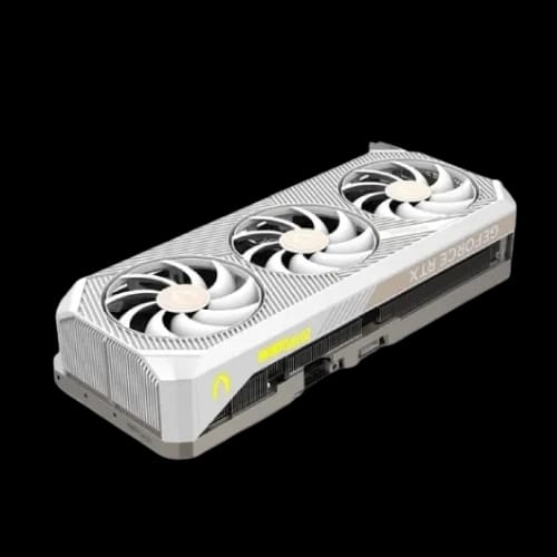 zotac gaming geforce rtx 5080 solid oc white edition 16gb gddr7 graphics card 3