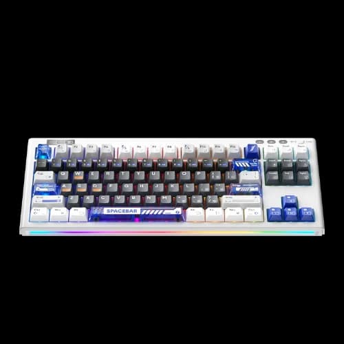 1STPLAYER NEO87 Tri-Mode Thunderstorm Mechanical Keyboard (Lavender Switch)