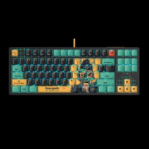 A4TECH Bloody AT87 RGB Wired Mechanical Gaming Keyboard (Renegade)