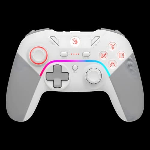 A4TECH Bloody GPW70 2.4G Wireless RGB Gaming Controller (Sports White)