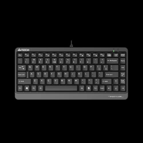 A4TECH FK11 USB Mini Keyboard With Bangla (Black)