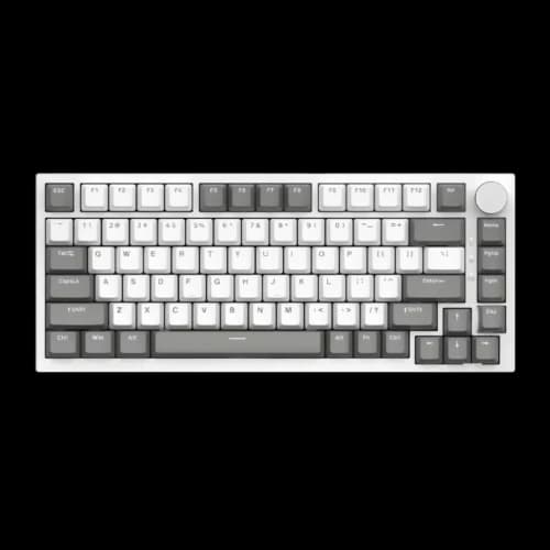 AJAZZ AK820 75% Gray White Mechanical Keyboard (Red Switch)