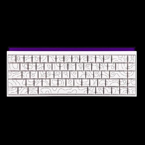AJAZZ NK68 Wired RGB Hot Swappable Mechanical Keyboard (White)