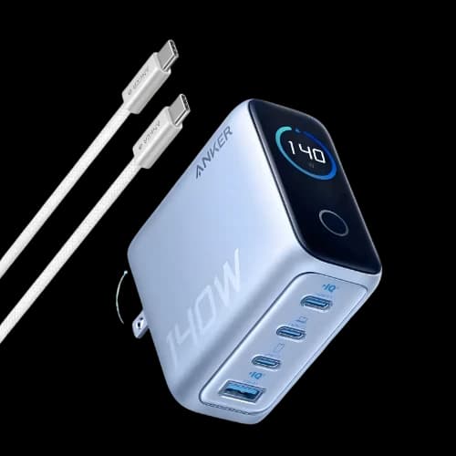 Anker Zolo 140w Adapter (Blue)