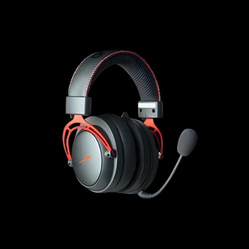 Ascend Air 7.1 channel Ultra lightweight Gaming Headphone (Red)