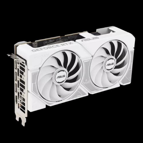 ASUS Dual GeForce RTX 5060 8GB GDDR7 OC Edition Graphics Card (White)