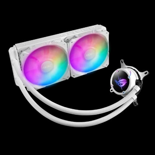 ASUS ROG Strix LC II 240 ARGB All-in-One Liquid CPU Cooler (White)
