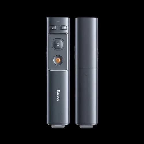 Baseus Orange Dot Wireless Presenter (Red Laser)