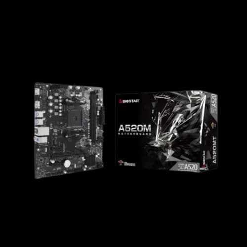 BIOSTAR A520MT DDR4 AM4 Micro ATX Motherboard