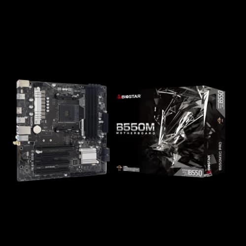 BIOSTAR B550MXC PRO DDR4 AM4 Micro ATX Motherboard