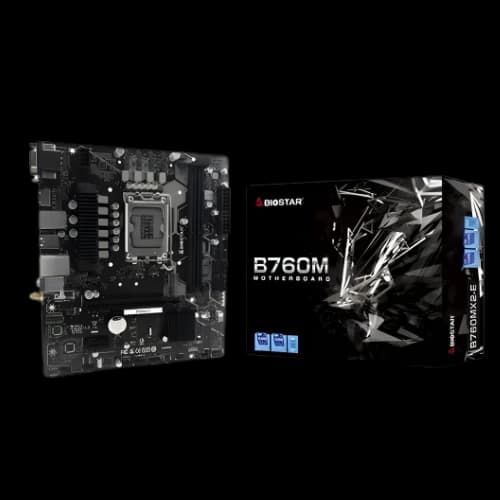 BIOSTAR B760MX2-E DDR5 mATX Intel Motherboard