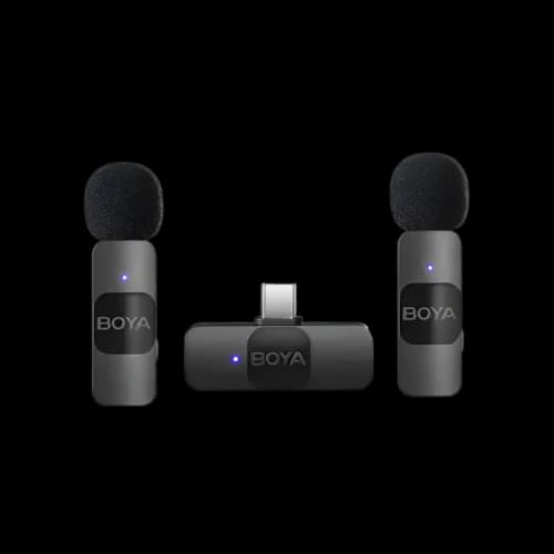 BOYA BY-V20 2.0 Ultracompact 2.4GHz Wireless Microphone System for Type-C Device
