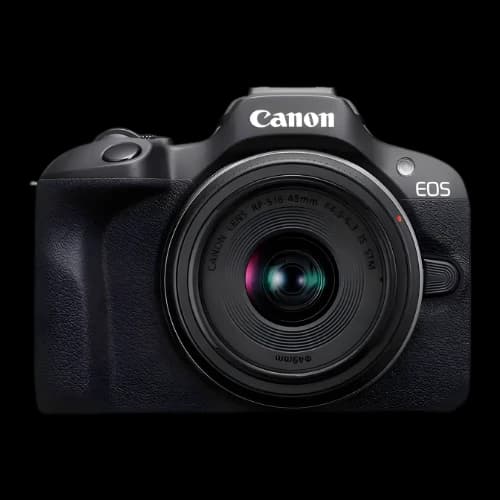 Canon EOS R100 Mirrorless Camera with 18-45mm Lens