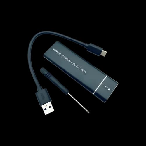 CARE CASE M.2 NVME SSD Enclosure (Black)