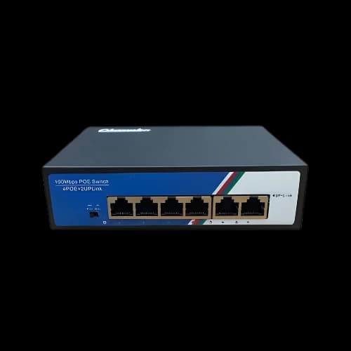 Champion 4+2 POE 100M Network Switch