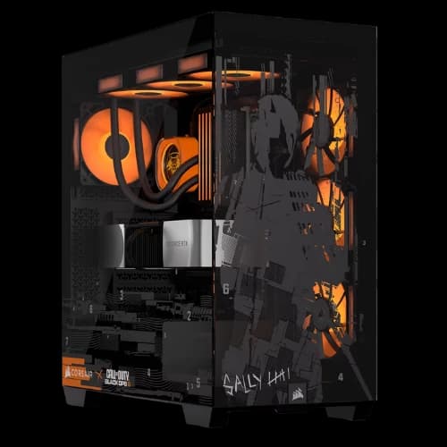 Corsair 3500X Call of Duty Black OPS 6 Edition Mid Tower Gaming Casing